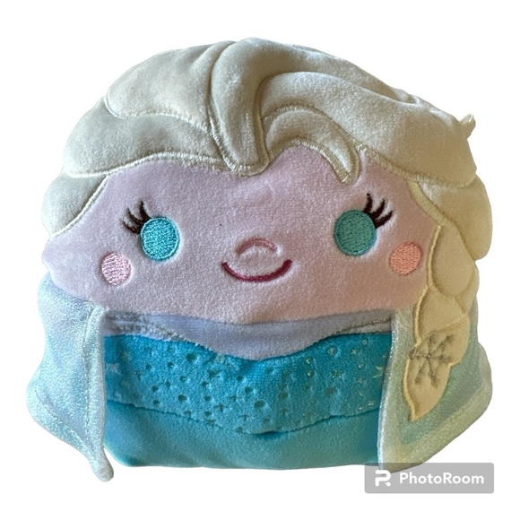 Squishmallow Elsa Disney Princess Frozen 6 in Chiffon Cape - Picture 1 of 4